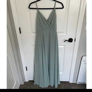 Birdy grey sage bridesmaid dress size small
